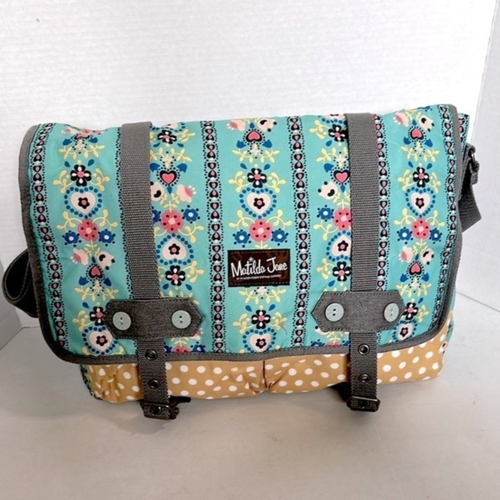 Matilda Jane Exclusive Folklore Messenger Bag EUC